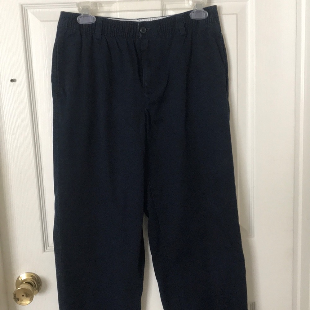 Lands End navy boys dress pants size 20